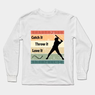 Mastering the Diamond: Softball's Triumph Long Sleeve T-Shirt